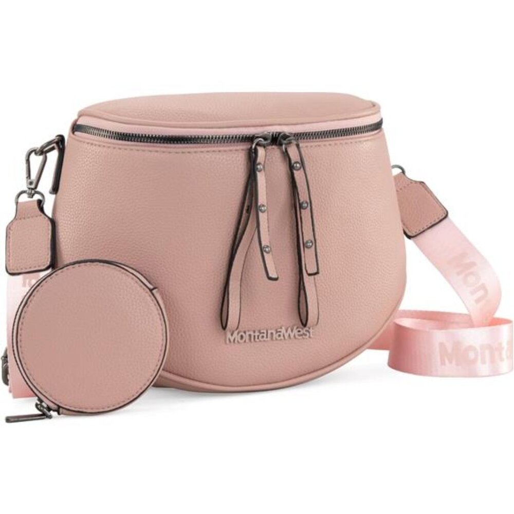 Montana West Crossbody Bags Bum Bag for Women Sling Bag with Adjustable Strap